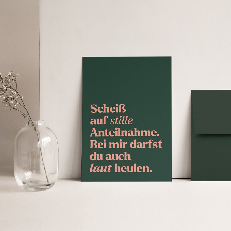 Kort "Silent Sympathy II"