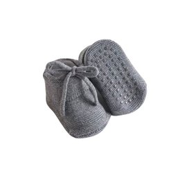 Gestrickte Babyschuhe rutschfest | Efeu und Soof
