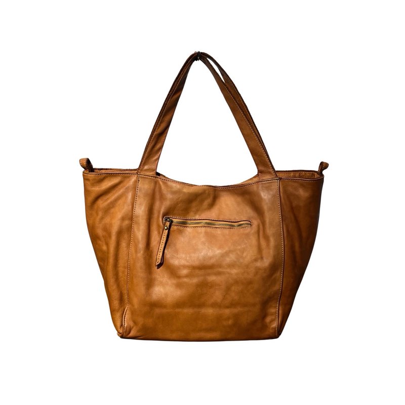 BORSA TOTE MARIANA VINTAGE IN PELLE INTRECCIATA