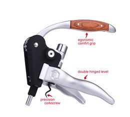 LAGUIOLE TIRE CORKSCREW PACKAGE WOOD HANDLE