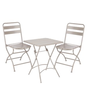 Garden bistro set Evita Brown