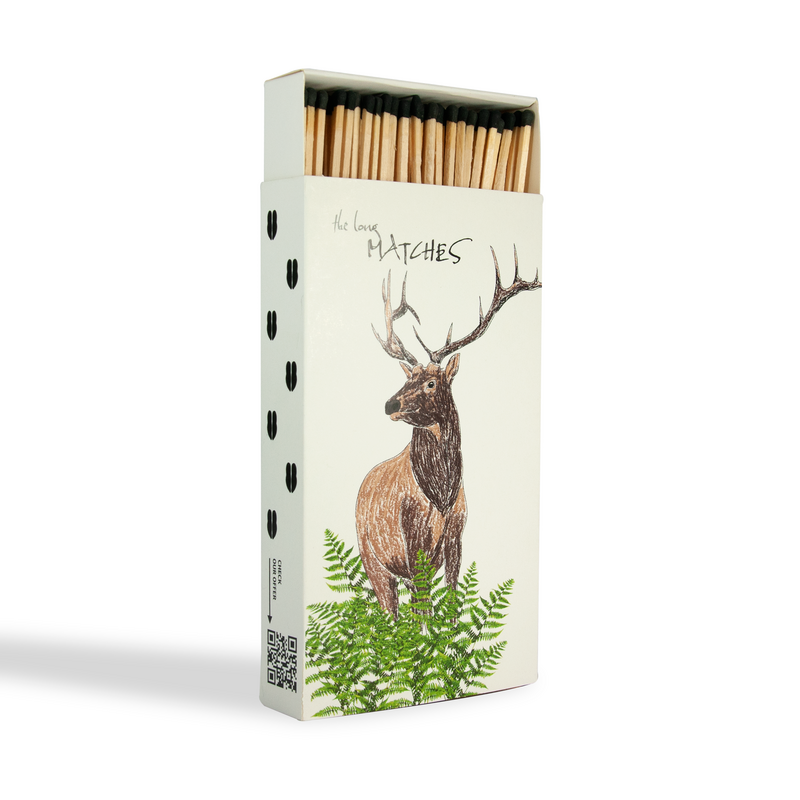 "Nature" Series Long Matches - "Deer"