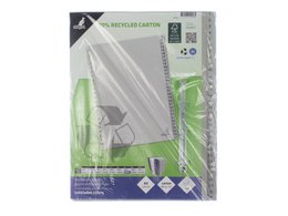 ECO tab Kangaro A4 numbers 180gr gray cardboard 23r 31pcs FSC