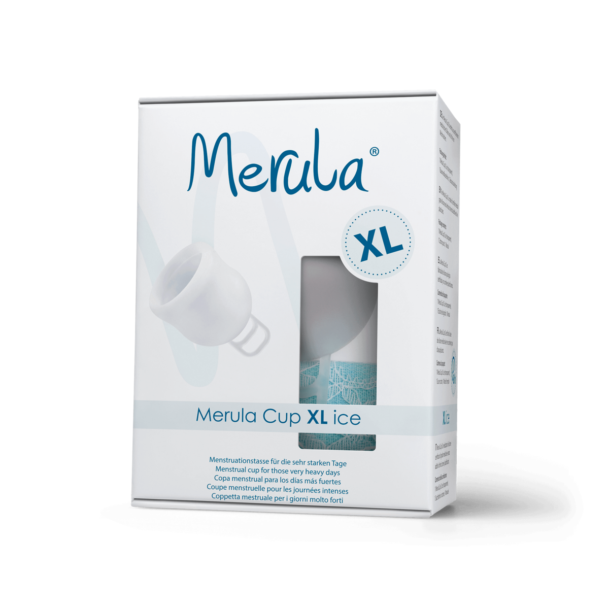 Merula Cup XL ghiaccio Menstruationstasse