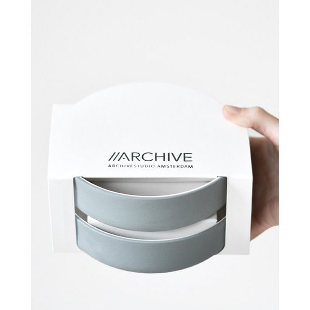 Bowl Fundament - set of 2 | teal / white