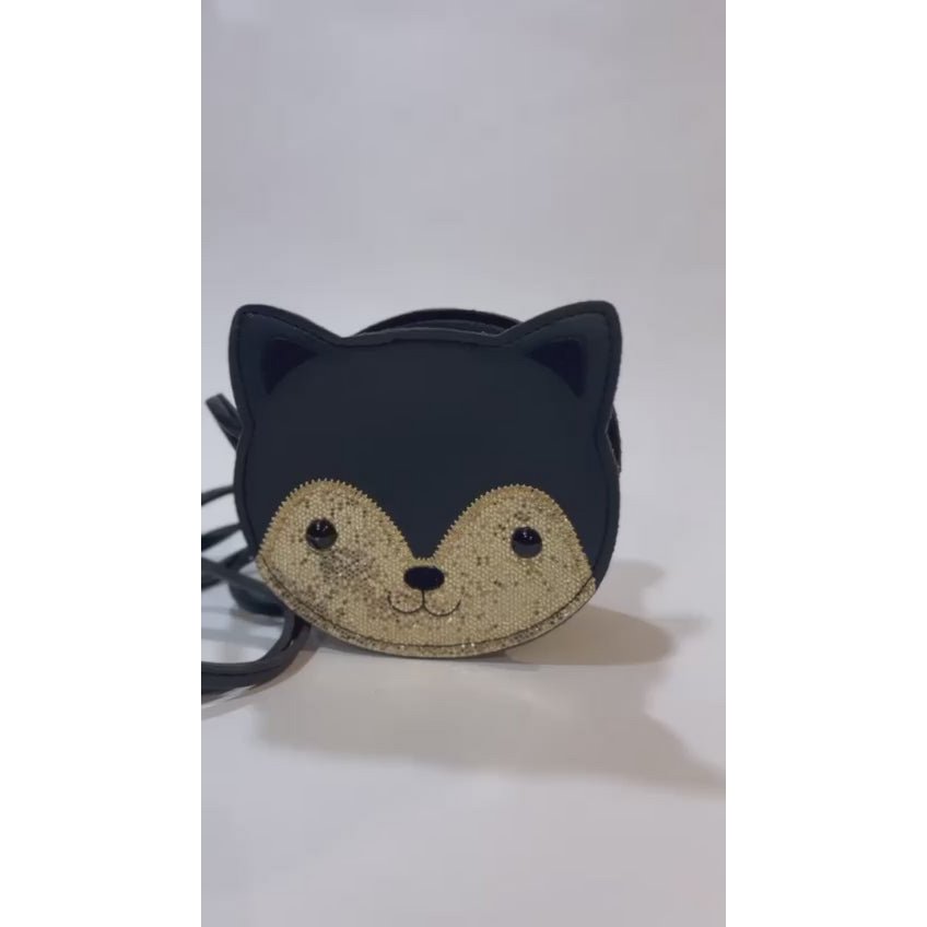 Sac bandoulière enfant - Gaspard le chaton noir