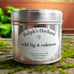 Candele naturali profumate ecologiche Wild Fig & Oakmoss