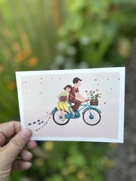 Postal - felices para siempre
