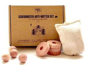 Cederhouten anti-motten set