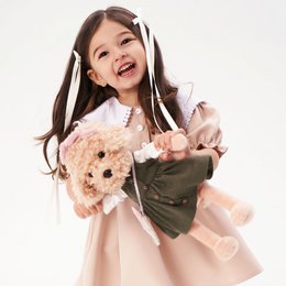 Plush toy, Lucky Doggy, Lucky Fendi: Paris Travel 38cm 