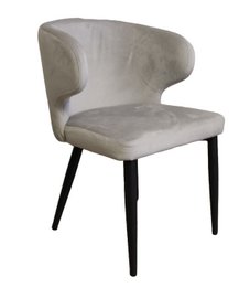 Spisestuestol Beyou Grey Velvet