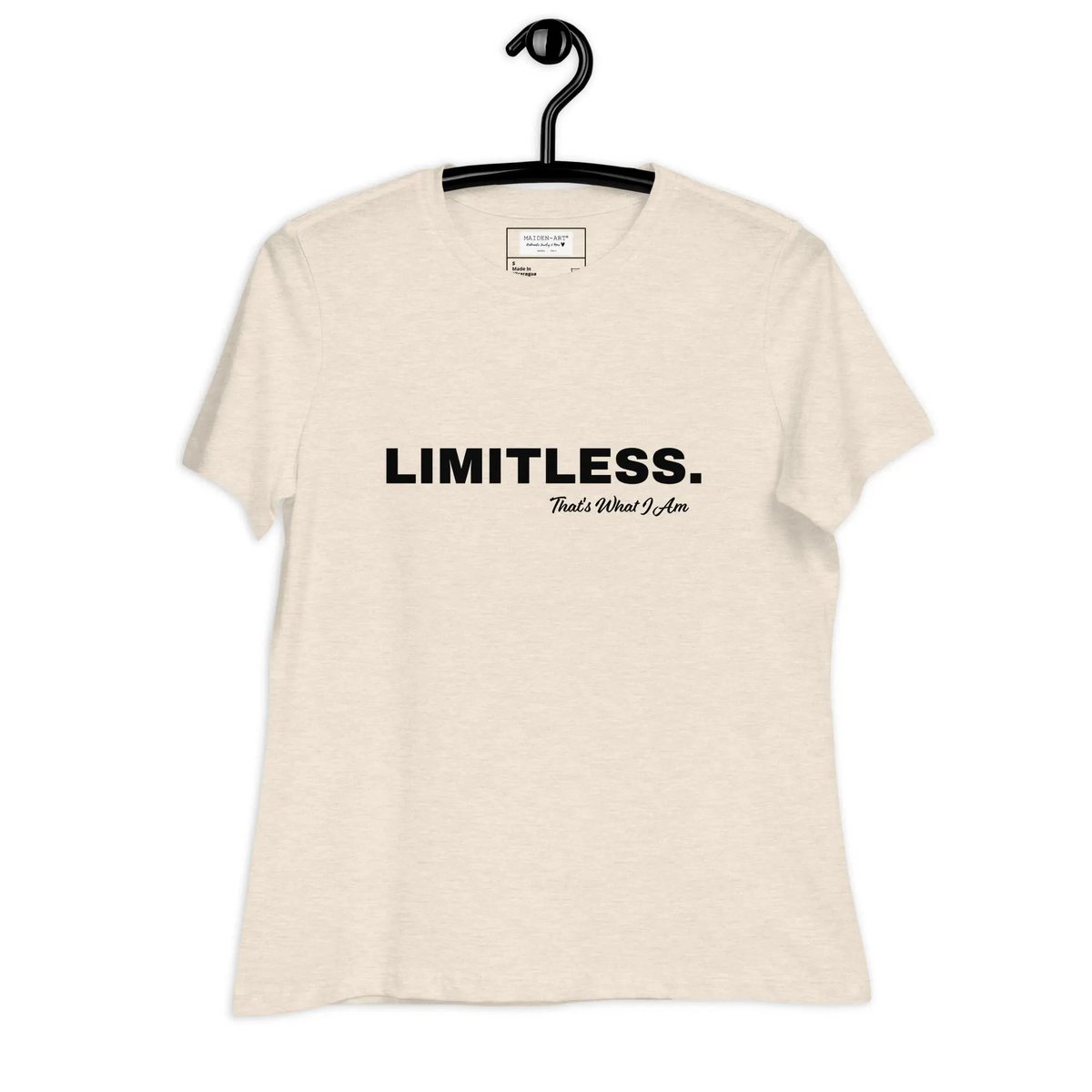 Camiseta Mujer LIMITLESS Camiseta Relajada Mujer