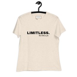 Camiseta Mujer LIMITLESS Camiseta Relajada Mujer
