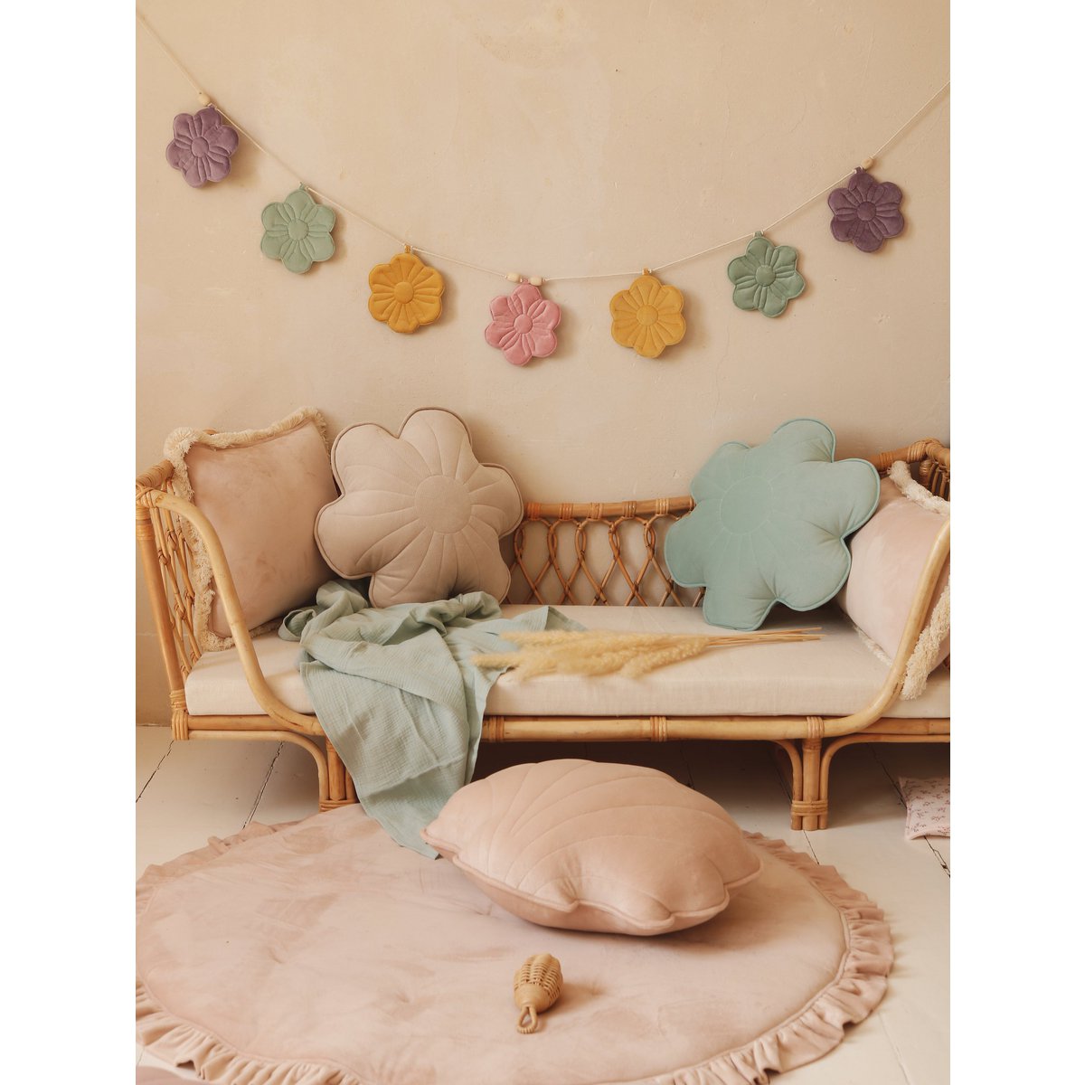 Musselin Baby Wickeldecke "Mint"