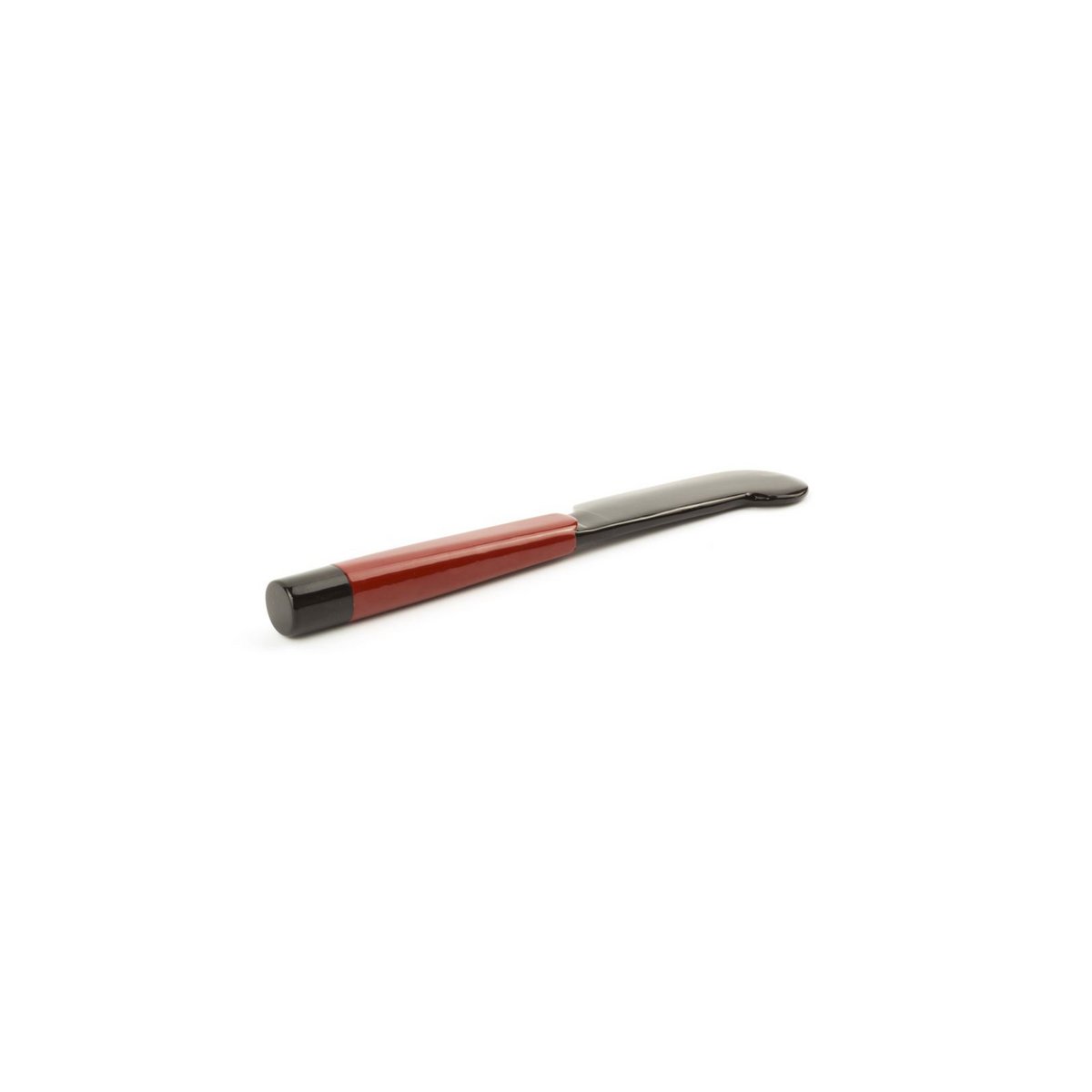 Coltello da burro con manico laccato rosso