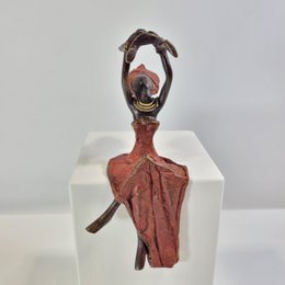 Sculpture en bronze "Bébé volant" de Karim Sana | 15 cm | Couleurs différentes