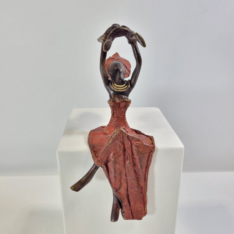 Sculpture en bronze "Bébé volant" de Karim Sana | 15 cm | Couleurs différentes