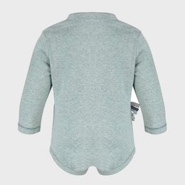 OrganicEra Organic Baby L/S Bodysuit, Aqua