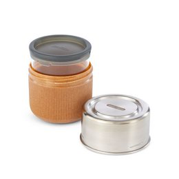 Pot à Déjeuner en Verre Black+Blum - Ø95mm - Gris