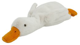 One Love Knuffel - Gans Feather Wit