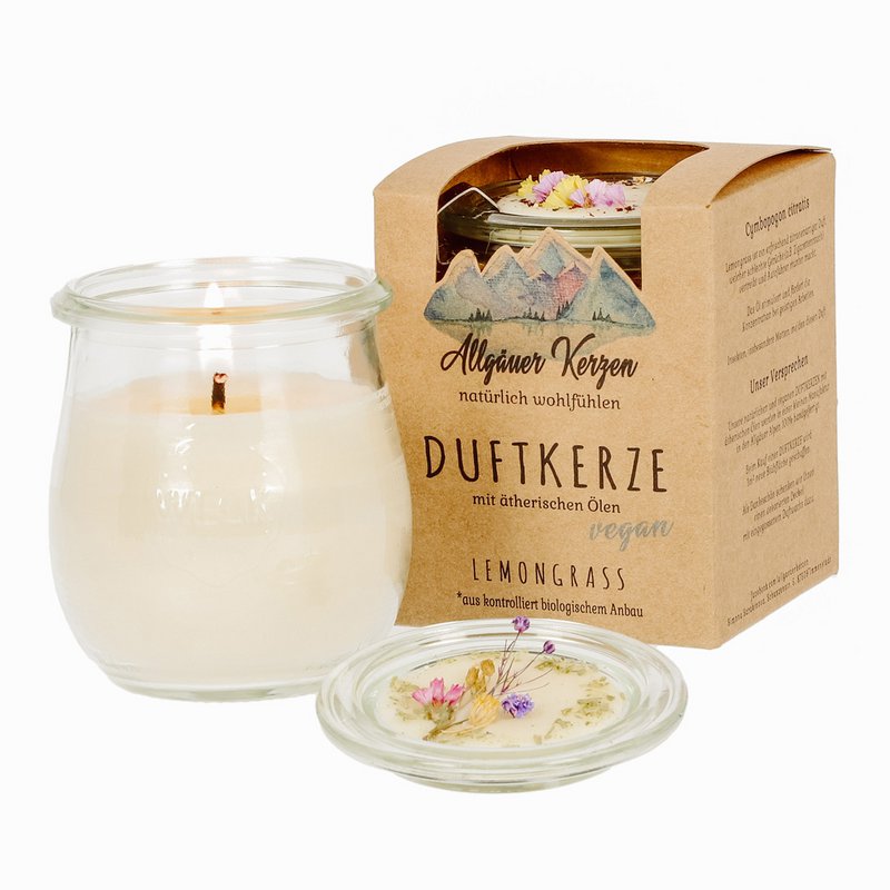 Citrongræs duftlys