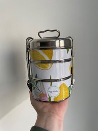 Tiffin - Lunch box - Cytryna