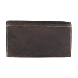 Large Buffalo Leather Wallet with Flap - 3 Colours - Arrigo