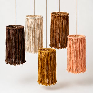 Lampe Baumwolle 15cm