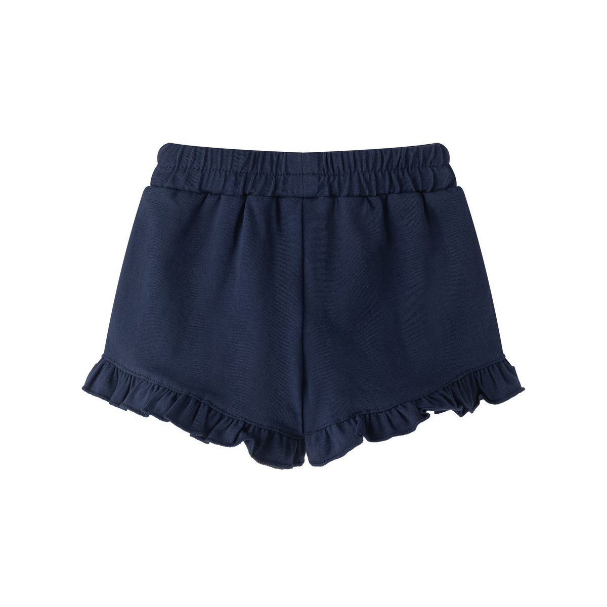 Navy baby girl shorts with ruffle BGV66613