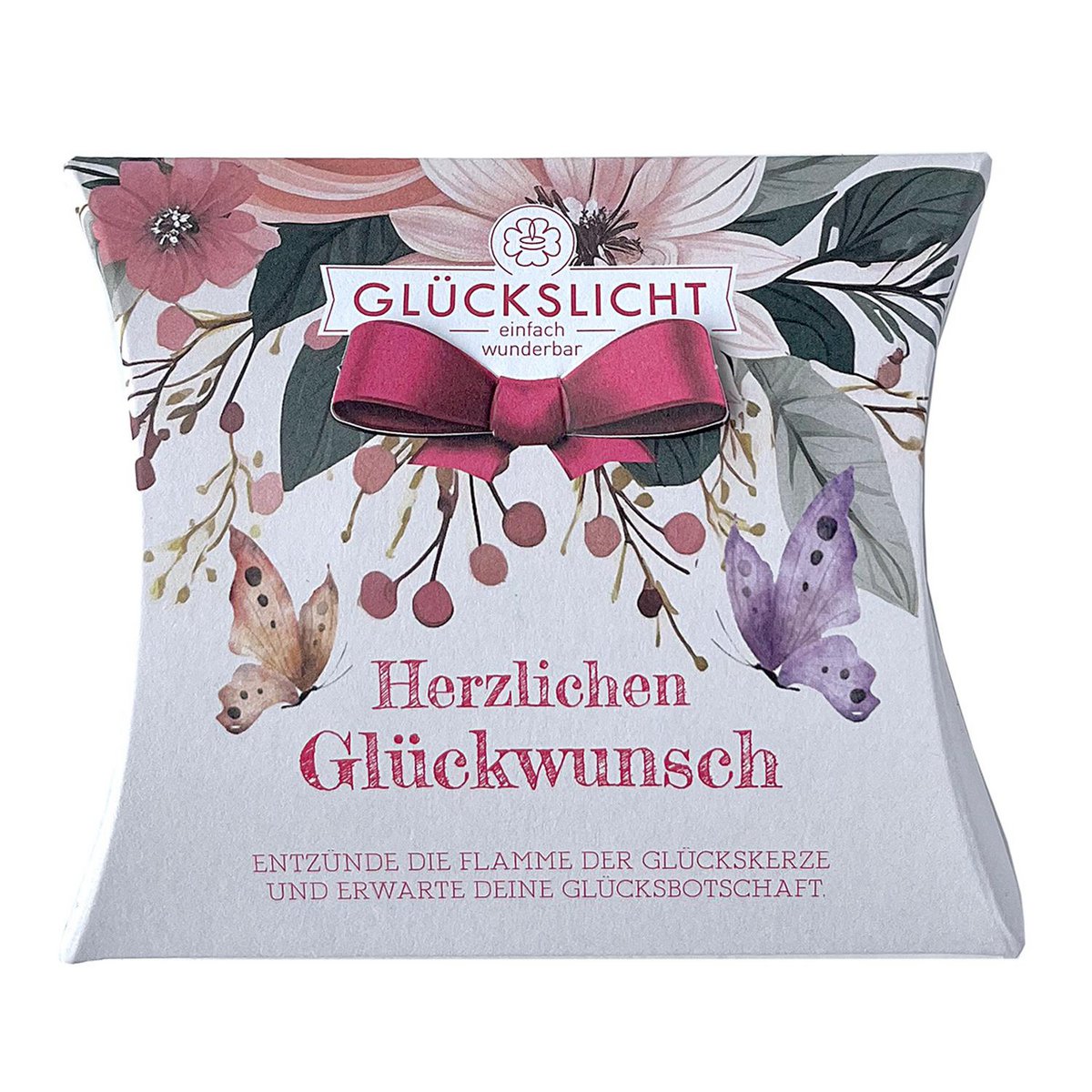 Lumière porte-bonheur / Dans le coffret cadeau avec un nœud découpé 🎀 / Chaleureusement / Félicitations / VE 15