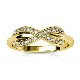 Anello Trist - Oro e cristallo