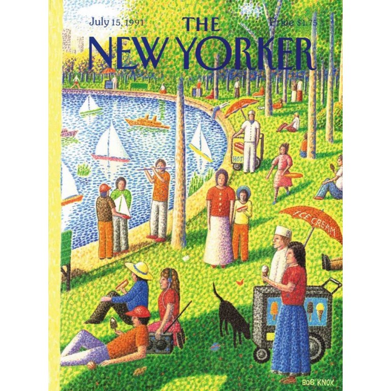 New York Puzzle Company Puzzel Sunday Afternoon in Central Park - 1000 stukjes