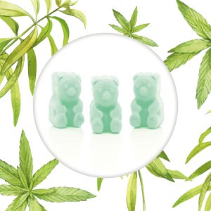 Scented wax bear Verbena Lemon - 50g