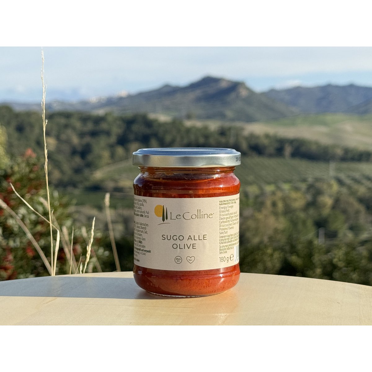Tomato sauce with olives from Italy 180g