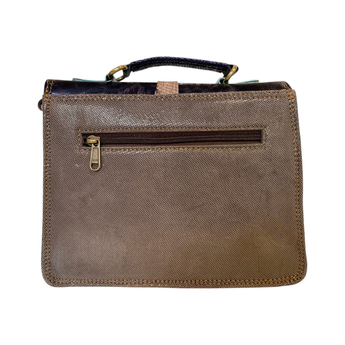 Fair Trade and Sustainable Leather Bag 68
