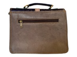 Fair Trade and Sustainable Leather Bag 68