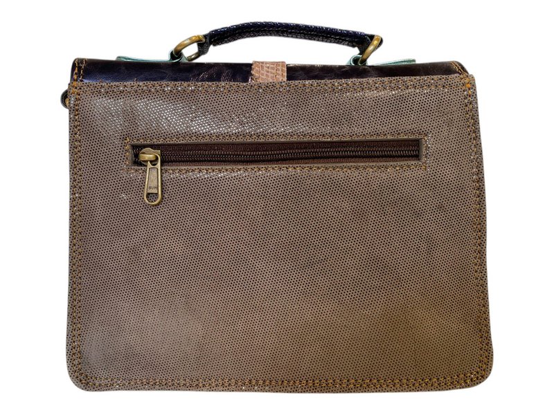 Fair Trade and Sustainable Leather Bag 68