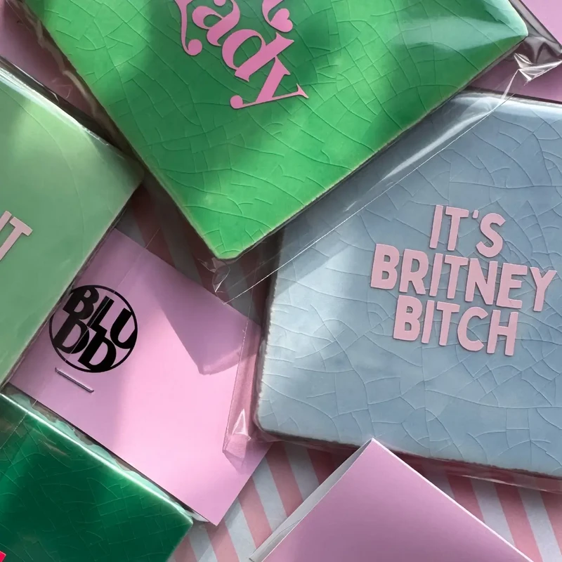 Det er Britney tæve - signatur tegel
