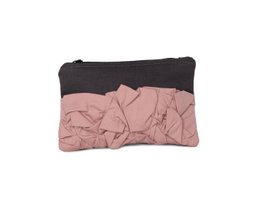Boho makeuptaske med flæser