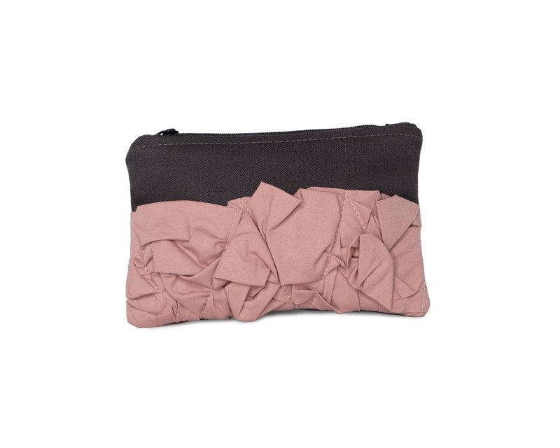 Boho makeuptaske med flæser