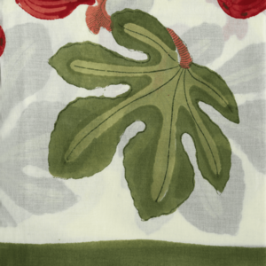 Green red fig pareo