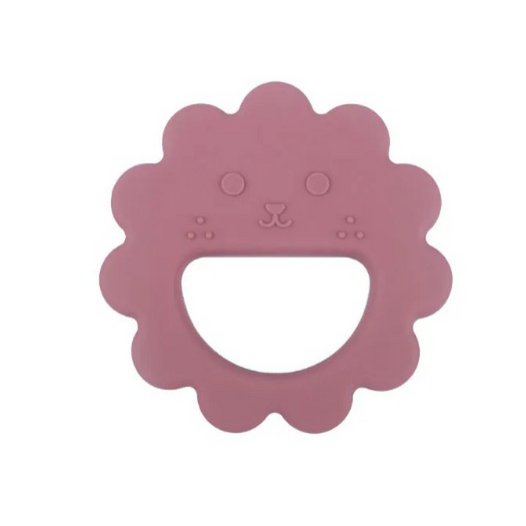 SNUFIE | Anneau de dentition en silicone pour bébé | Fleur | PRUNE