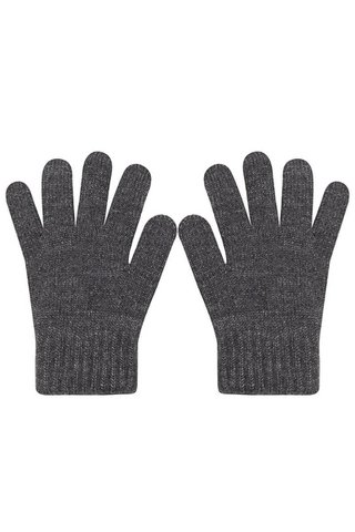Enkele handschoenen - 30% wol AZZONE - DONKERGRIJS