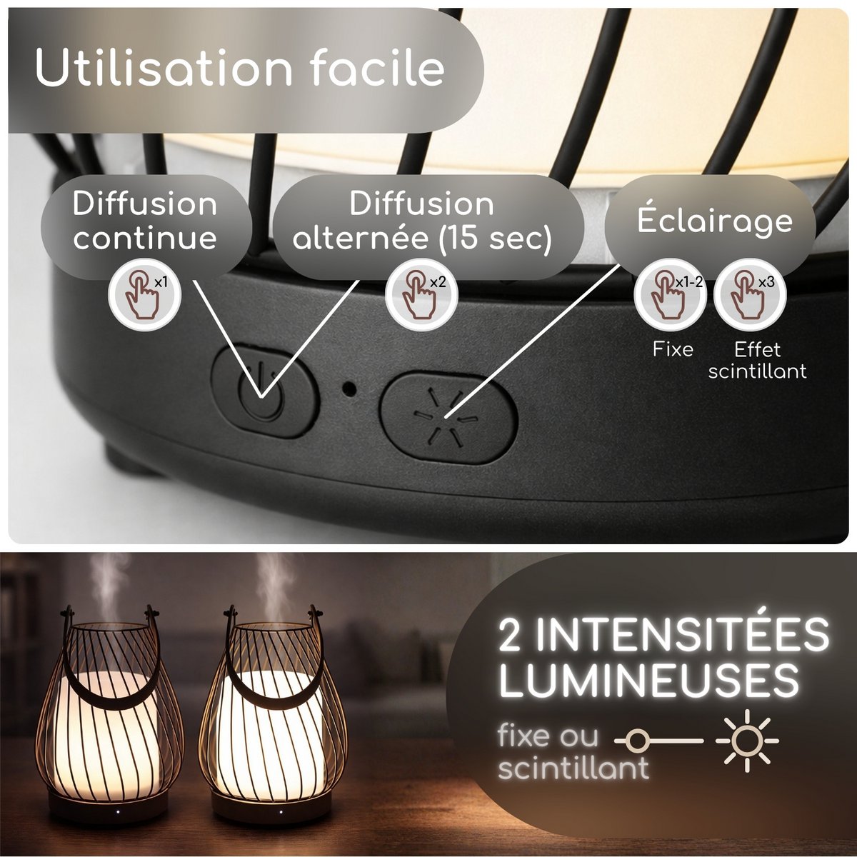 Wireless aroma diffuser