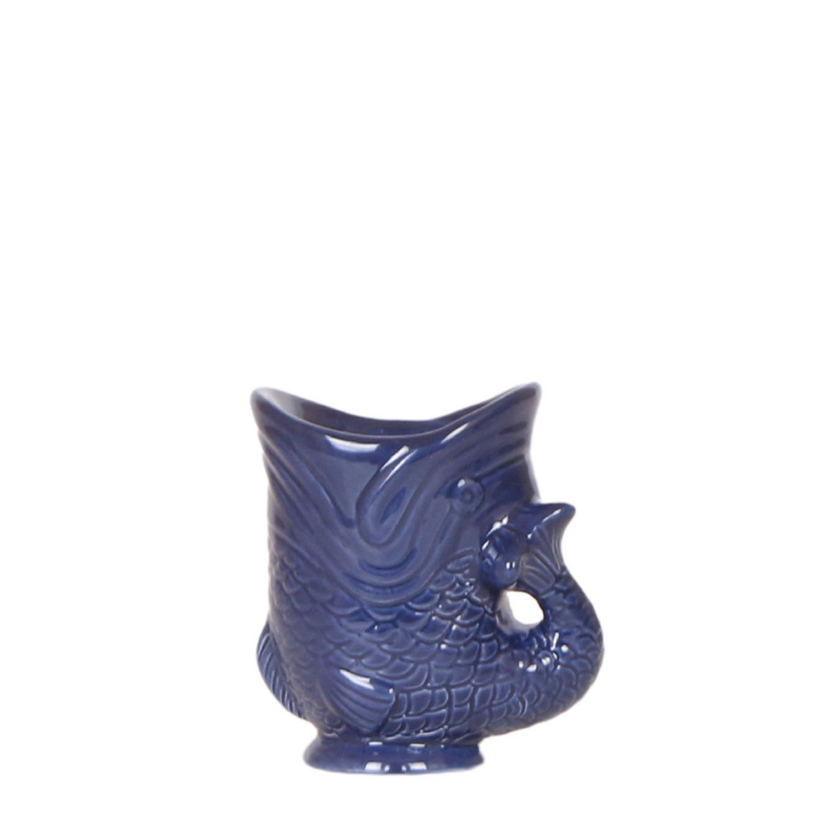 Casa del colibrì | Pesce - Blu - Ø6cm