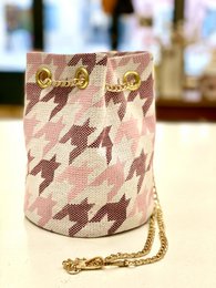 Sac Seau PIED DE COQ ROSE