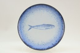 Tablero de desayuno 21 cm de sardinas de pescado