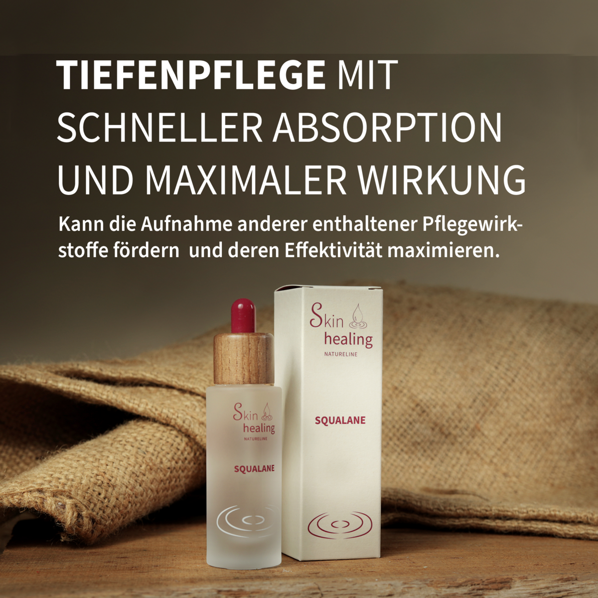 Squalane Gesichtsöl aus 100% biobasiertem Zuckerrohr