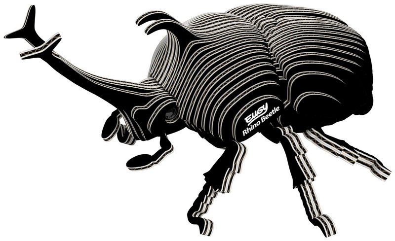 EUGY 3D-puslespil - Rhinoceros Beetle