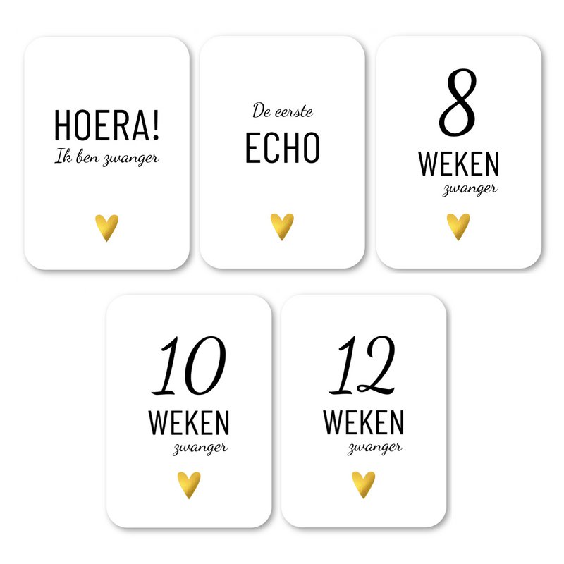 Milestone Cards - Pregnant